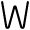 W icon - Free transparent PNG, SVG. No Sign up needed.
