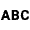 Abc Fill Icon from Outlined Fill - Material Pro Set