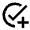 Add Task Icon from Outlined Line - Material Pro Set