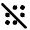 Apps Off Icon from Rounded Line - Material Pro Set