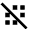 Apps Off Icon from Sharp Line - Material Pro Set