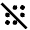 Apps Off Fill Icon from Outlined Fill - Material Pro Set