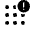 Apps Outage Fill Icon from Outlined Fill - Material Symbols Set
