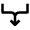Arrow And Edge Fill Icon from Outlined Fill - Material Pro Set
