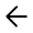 Arrow Back Icon from Rounded Line - Material Symbols Set