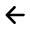 Arrow Back Icon from Rounded Line - Material Pro Set