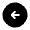 Arrow Circle Left Fill Icon from Rounded Fill - Material Symbols Set