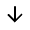 Arrow Downward Alt Fill Icon from Outlined Fill - Material Symbols Set