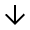 Arrow Downward Fill Icon from Outlined Fill - Material Symbols Set