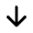 Arrow Downward Fill Icon from Rounded Fill - Material Pro Set