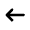 Arrow Left Alt Icon from Rounded Line - Material Pro Set