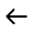 Arrow Left Alt Icon from Rounded Line - Material Symbols Set