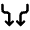 Arrow Or Edge Icon from Rounded Line - Material Pro Set