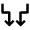 Arrow Or Edge Fill Icon from Outlined Fill - Material Pro Set