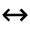 Arrow Range Icon from Outlined Line - Material Pro Set