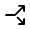 Arrow Split Icon from Rounded Line - Material Symbols Set