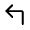 Arrow Top Left Icon from Rounded Line - Material Symbols Set