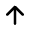 Arrow Upward Icon from Rounded Line - Material Pro Set