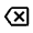 Backspace Icon from Outlined Line - Material Symbols Set
