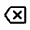 Backspace Icon from Rounded Line - Material Symbols Set