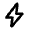 Bolt Icon from Rounded Line - Material Pro Free Set