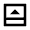 Bottom Panel Open Icon from Sharp Line - Material Pro Free Set