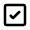 Check Box Icon from Rounded Line - Material Pro Free Set