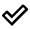 Done Outline Icon from Outlined Line - Material Pro Free Set
