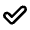 Done Outline Icon from Rounded Line - Material Pro Free Set
