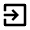 Exit To App Icon from Outlined Line - Material Pro Free Set