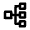 Hierarchy 2 Icon from Outlined Line - Material Pro Free Set