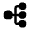 Hierarchy 2 Fill Icon from Rounded Fill - Material Pro Free Set