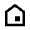 Home Window Icon from Outlined Line - Material Pro Set