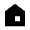 Home Window Fill Icon from Outlined Fill - Material Pro Set