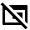 Iframe Off Icon from Outlined Line - Material Pro Free Set