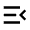 Menu Open Fill Icon from Sharp Fill - Material Pro Free Set