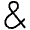 Ampersand Icon from Ultimate Regular - Free Set