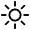 Brightness Icon from Ultimate Regular - Free Set