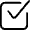 Check Square Icon from Ultimate Regular - Free Set