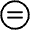 Equal Math Symbol Circle Icon from Ultimate Regular - Free Set