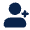 User Add Fill Icon from Mingcute Fill Set
