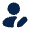 User Edit Fill Icon from Mingcute Fill Set
