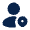 User Pin Fill Icon from Mingcute Fill Set