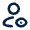 User Visible Line Icon from Mingcute Line Set