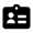 Id Card Icon from Nova Solid Set