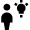 User Idea Icon from Nova Solid Set
