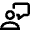 User Chat Icon from Nova Line Set