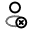 User Cross Rounded Icon from Solar Line Duotone Set