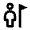 User Goal Flag Icon from Nova Line Set