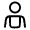 User Hands Icon from Solar Linear Set
